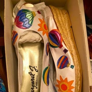 The Hot Air Balloon Unused Vintage Wedges from 90s